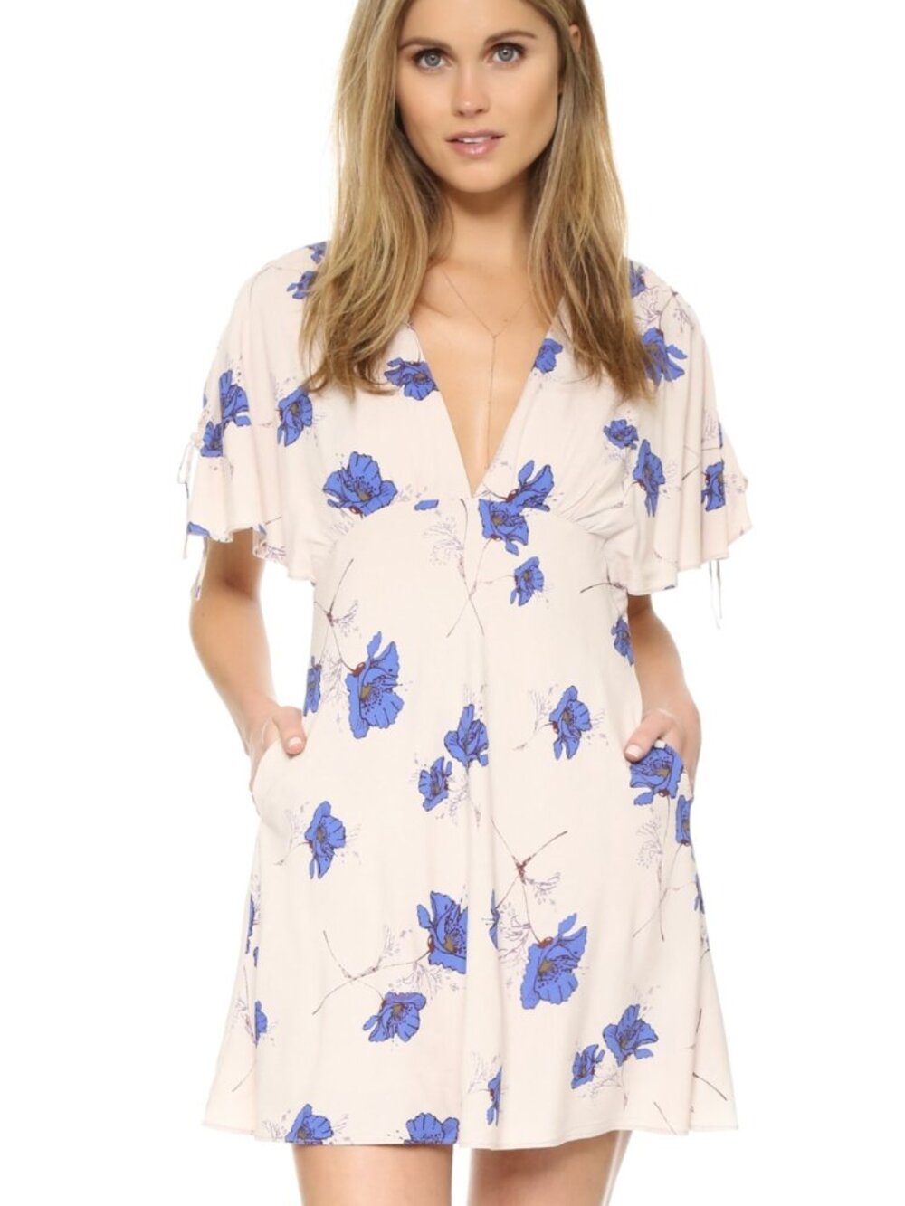 Free People Drapey Melanie Dress Size 6 EUC